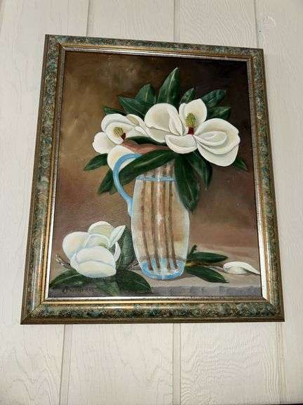 Oil on canvas frames picture image