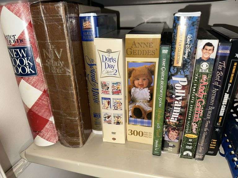 Lot of books and cookbooks