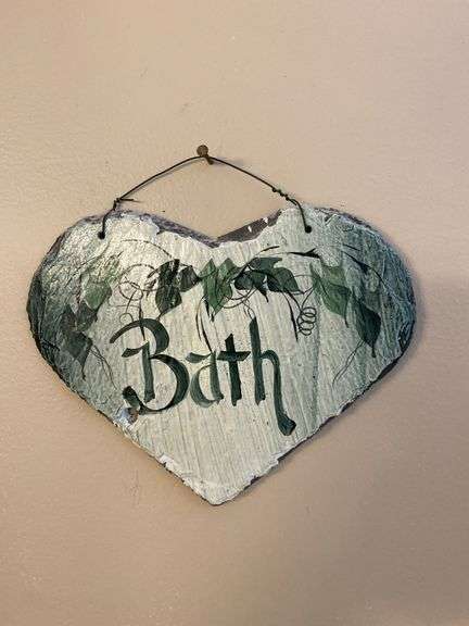 Contents of bathroom