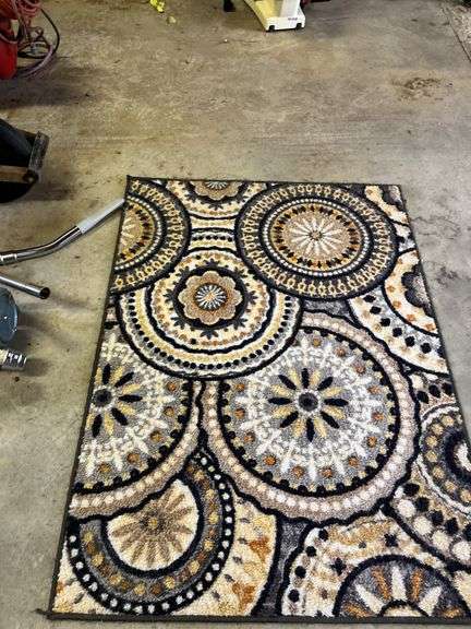 Canister vacuum cleaner, 3x 4 rug