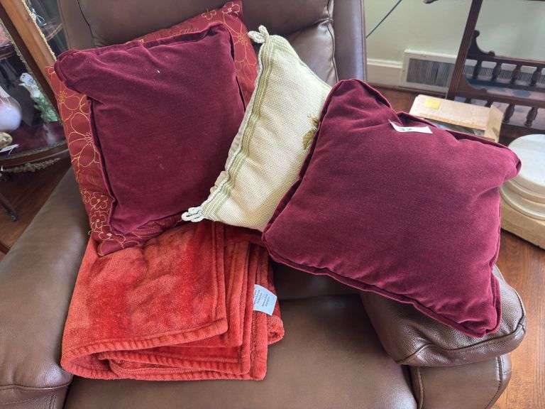 Blanket & 4 pillows image
