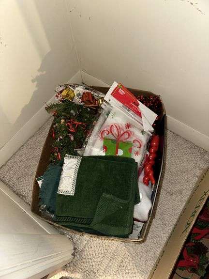 Contents of closet