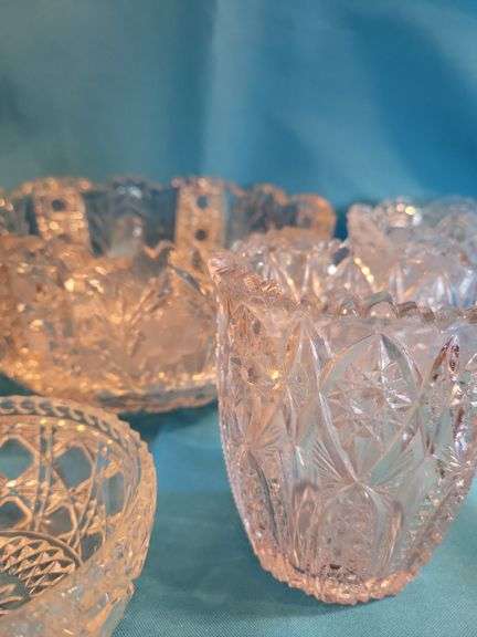 Cut Glass Collection -- 4 Pieces image