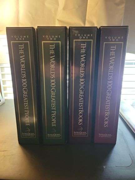 The Instant Expert-  Inteliquest Historical Biography Series The World's 100 Greatest People & The World's 100 Greatest Books Audiocassettes image