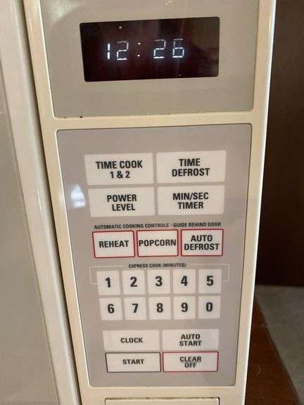 GE microwave