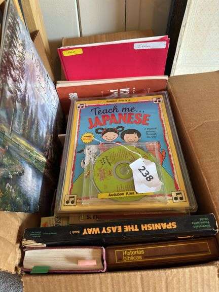 2 boxes of books and bibles image