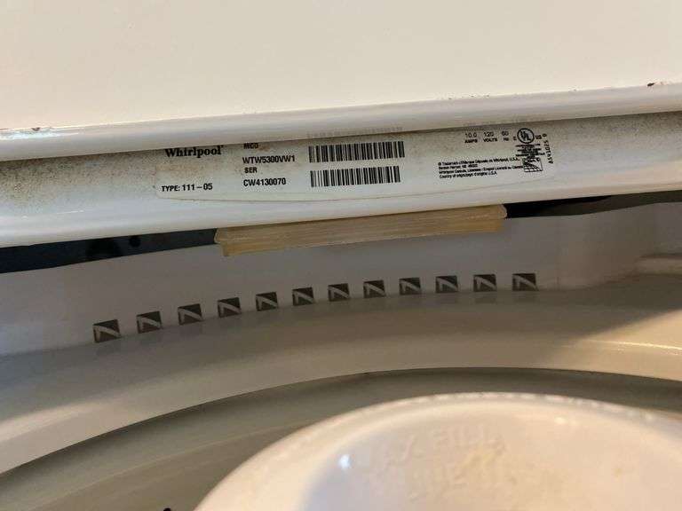 Whirlpool electric washer