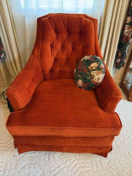 Pair of Kroehler swivel rockers