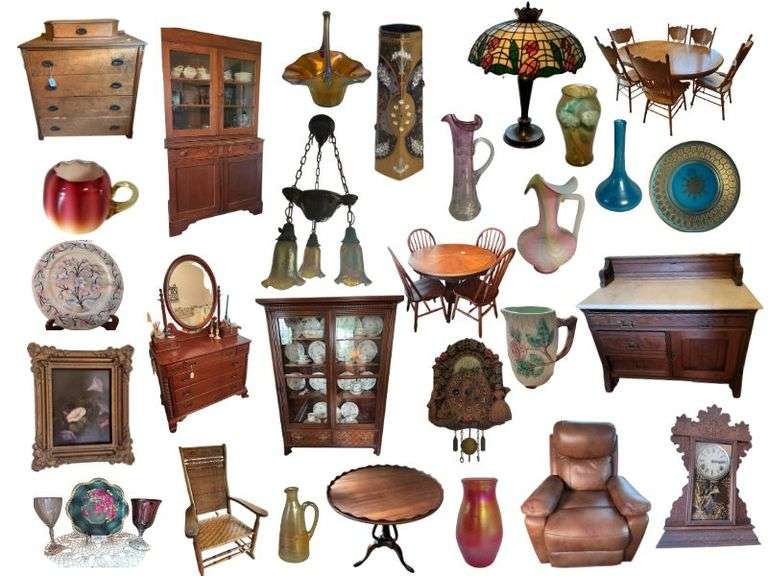 Boultinghouse Online Auction: Fine Antiques & Rugs, Art Glass, China, Home Decor, Tools, Misc - Owensboro, KY