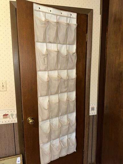 Cane, walking stick, fan, boot, scrubber, over the door shoe organizer