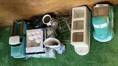 Decorative trucks, plate holders, Votive candles , candle holders