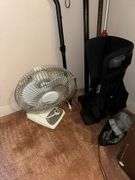 Cane, walking stick, fan, boot, scrubber, over the door shoe organizer