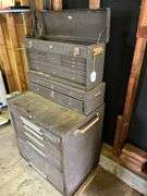 Kennedy machinist tool box & misc tools