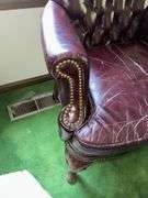 North Hickory Furniture leather chair
