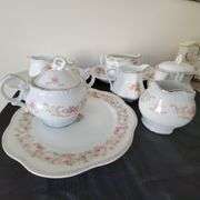 Porcelain Creamer/Sugar, Platters