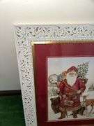 Framed Santa picture