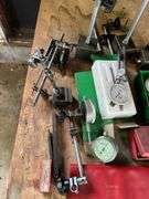 Dial indicators, magnetic bases, misc