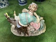 Porcelain figure by Duval “The Shepards”