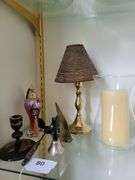 Brass Candle Holder, Sailboat, Misc