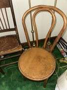 2 antique side chairs