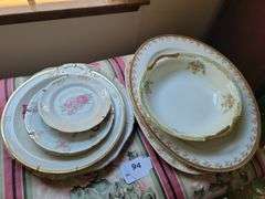 Porcelain Platters, Plates, Dishes