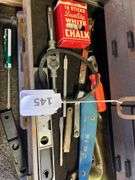 Craftsman machinist top tool box , 4 drawer cabinet on casters w/ misc tools