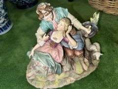 Porcelain figure by Duval “The Shepards”