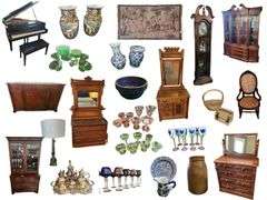 Antiques, Baby Grand Piano, Furniture 