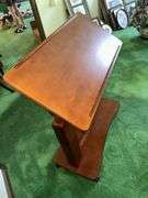 Rolling, locking, Adjustable “C” Table