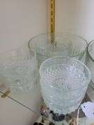 Punch Bowl Set, Clear Glass Bowls