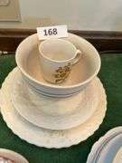 Plates, bowl, small platters