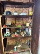 Contents of cabinet
