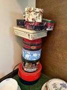 Various square & round tins