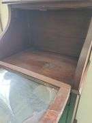 Vintage Wood Liquor Cabinet