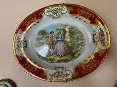 Tin tray, wall hangings