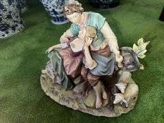 Porcelain figure by Duval “The Shepards”