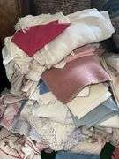 Large lot of tablecloths, napkins, placemats