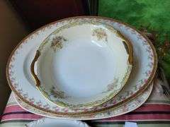 Porcelain Platters, Plates, Dishes