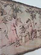 Vintage Tapestry French Muses  48 x 25