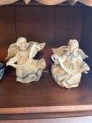 2 Sarah’s angels, 2 small decorative bowls