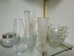 Vases, Ruffle Dishes, Trinket Box