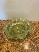 Uranium glass pieces
