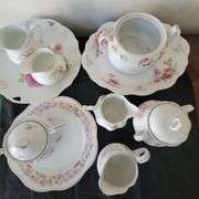 Porcelain Creamer/Sugar, Platters