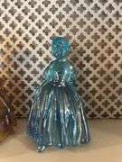 3 carnival glass figures