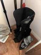 Cane, walking stick, fan, boot, scrubber, over the door shoe organizer