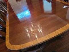 American Masterpiece Collection by Hickory Dining Table and 10 Chairs