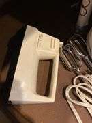 2 hand mixers, miscellaneous bowls, nut grinder