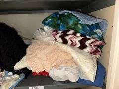 Contents of 2nd shelf in closet