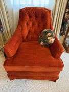 Pair of Kroehler swivel rockers