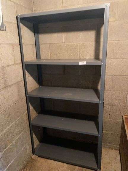Metal shelf, ￼36”w x 17”d x 70”h image